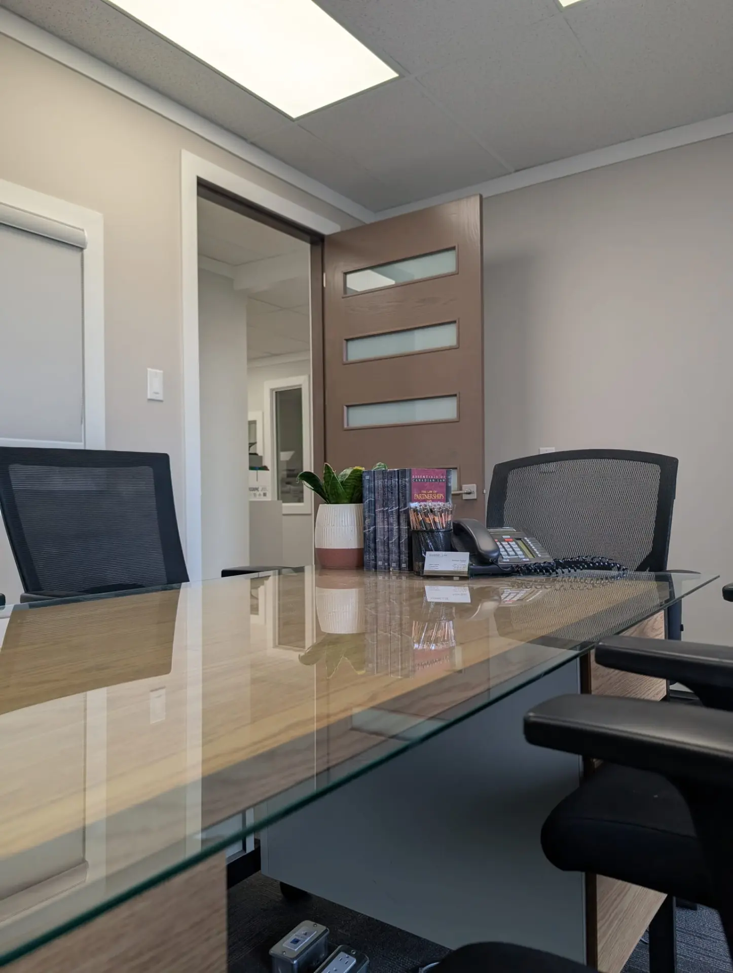 Inside the Hashmi Law office in Surrey, BC